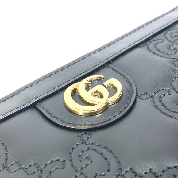 GUCCI GG Matelasse Zip Around Long Wallet - Picture 9 of 16